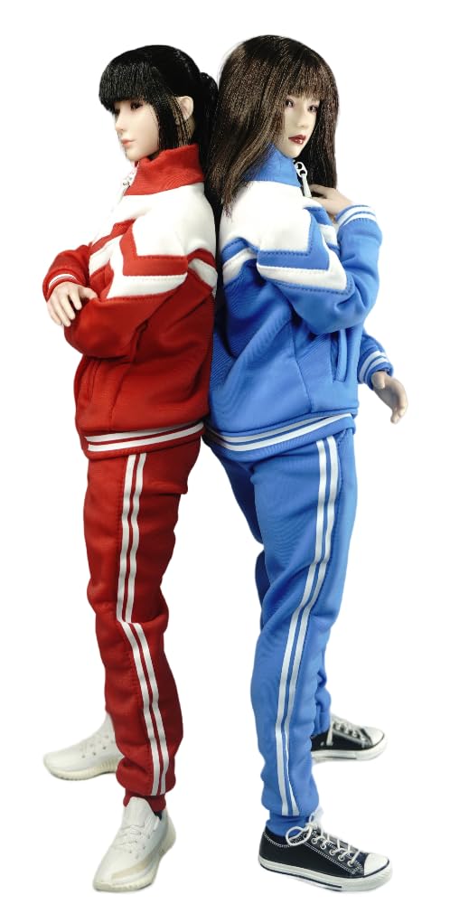 Ropa para muñecas a escala 1/6: Conjunto de uniforme escolar juvenil clásico para figura de acción coleccionable de 12 pulgadas SA042A