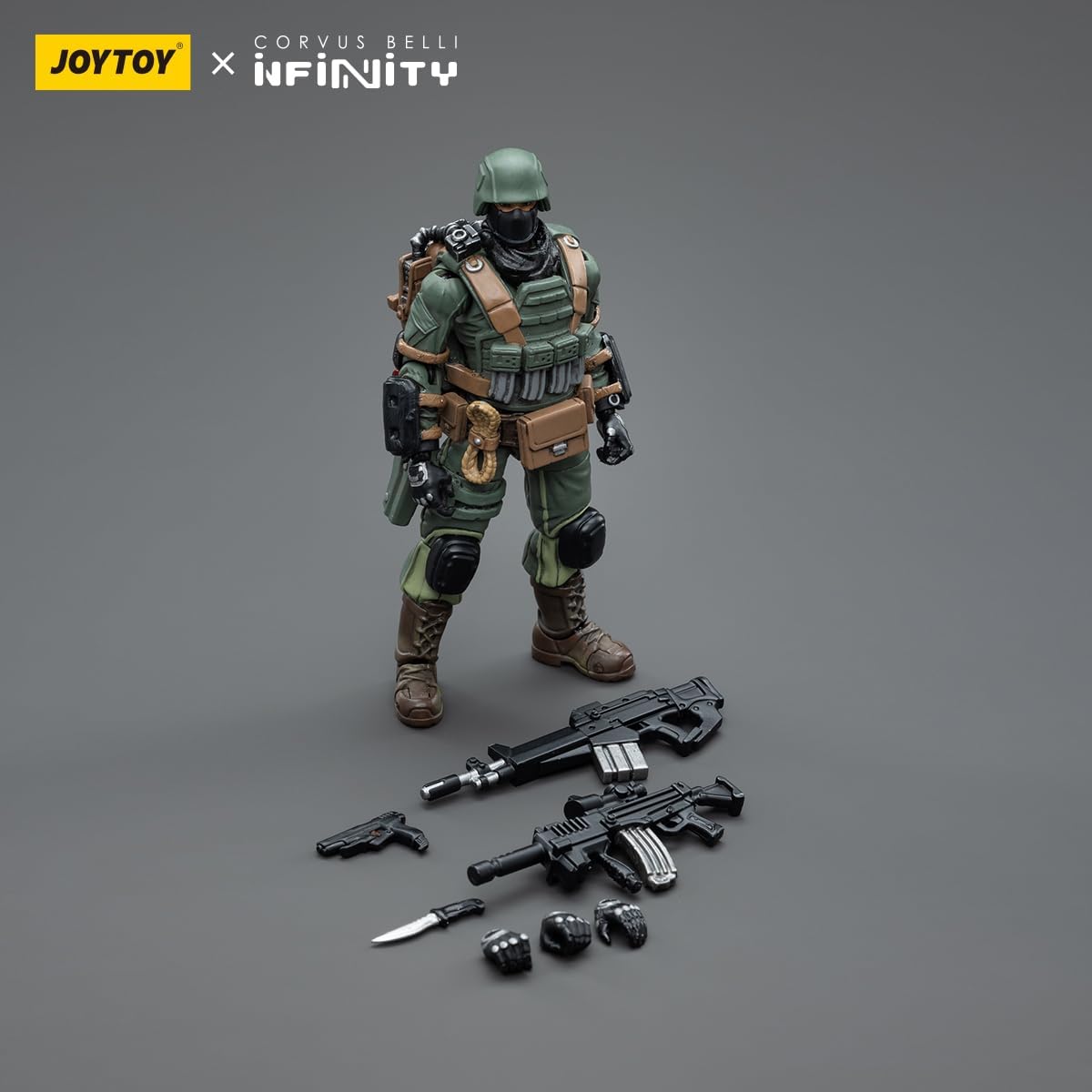 Figurine articulée de collection JoyToy Infinity Ariadna Frontviks Separate Assault Battallion à l'échelle 1:18