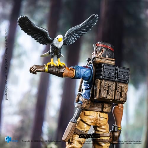 HIYA Full Set: G.I.Joe Exquisite Mini Series Spirit Iron-Knife, 1:18 Scale Miniature Action Figurine