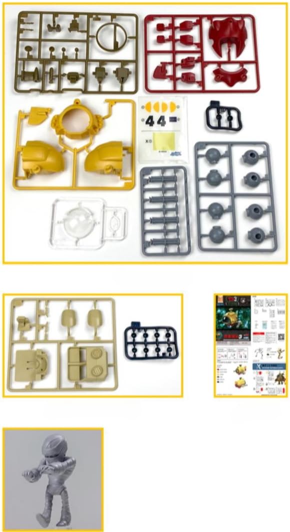 Kits de modelos de plástico: Metal Slug: vehículo de combate espacial ASV, figuras de acción coleccionables de estilo mecha anime