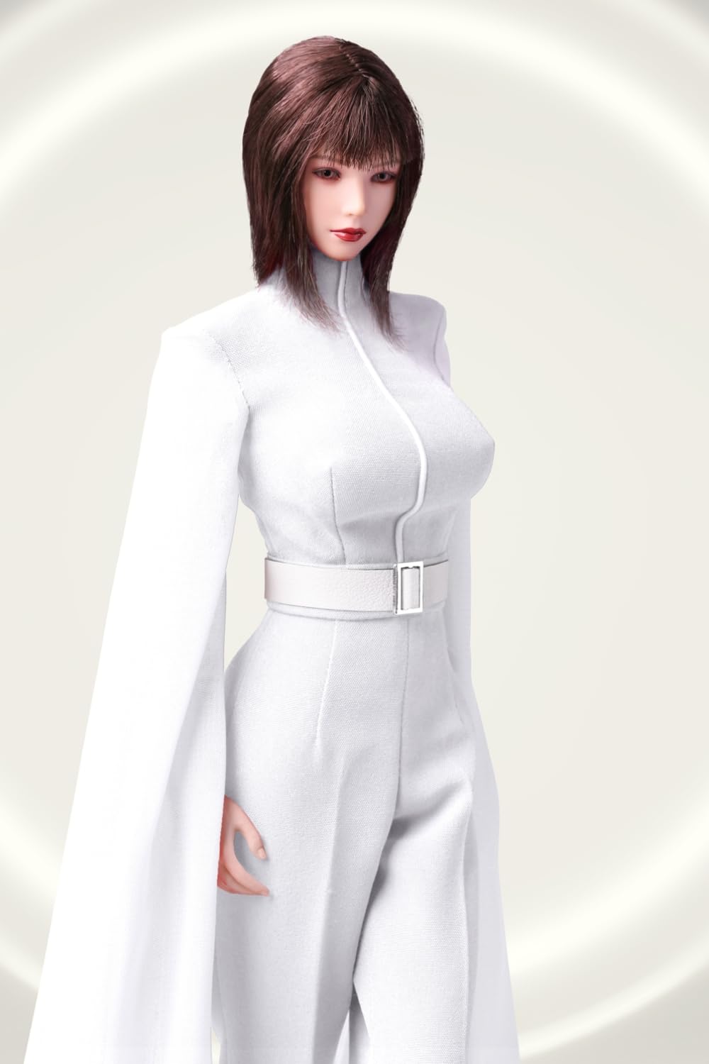 Ropa para muñeca a escala 1/6: Conjunto de vestido de noche para figura de acción coleccionable de 12 pulgadas