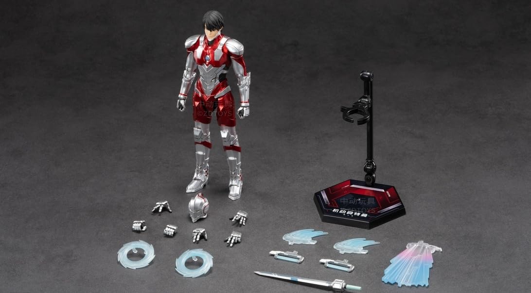 ZD Figure Full Set: Ultraman Ace, 1:10 Scale Miniature