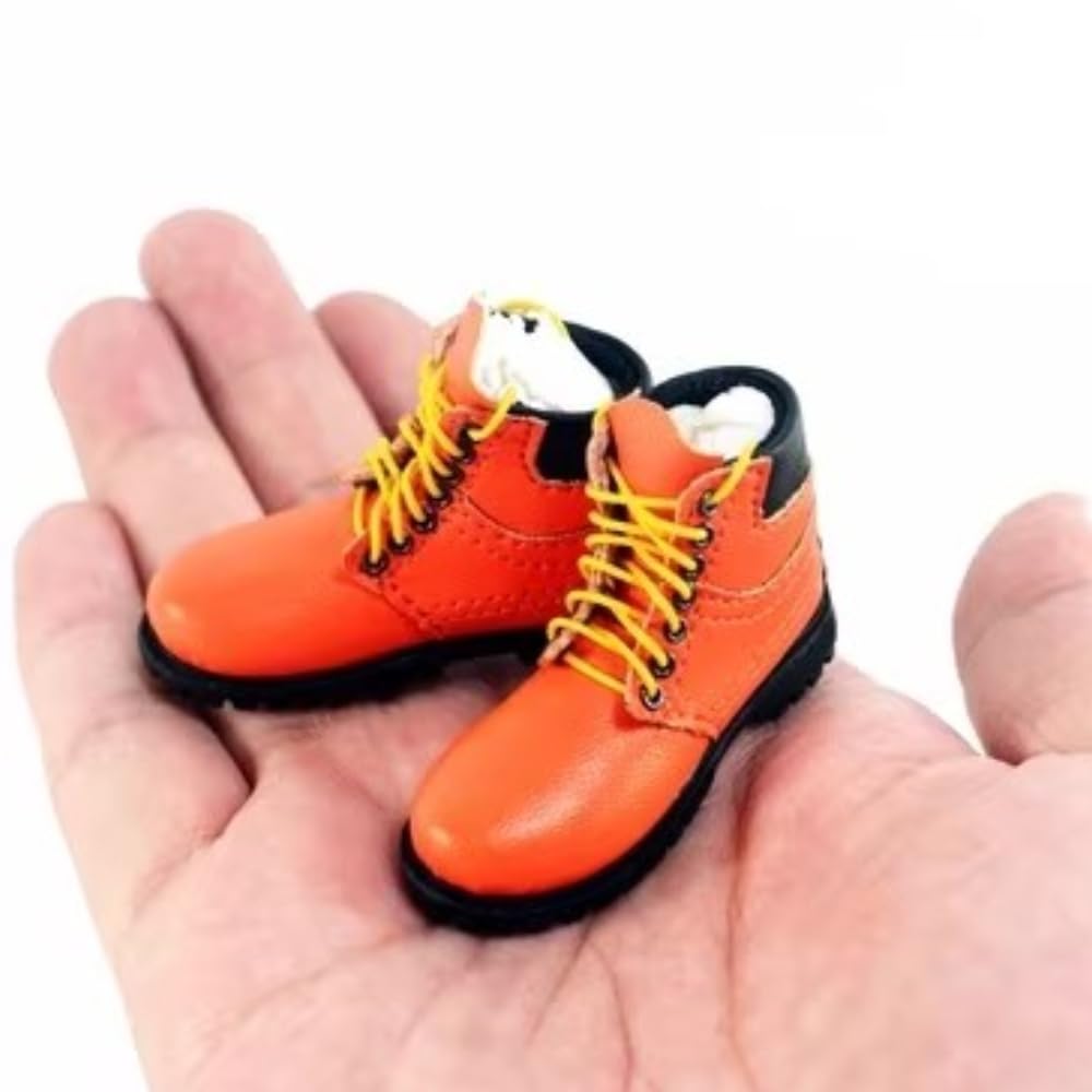 Accesorio para figura a escala 1/6: Botas de senderismo para hombre, zapatos, miniatura coleccionable