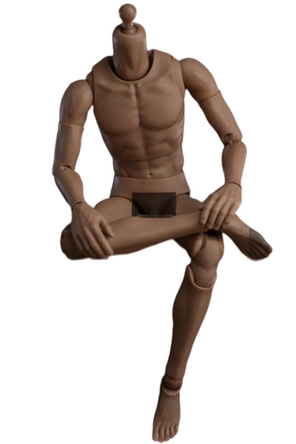 Figura de acción masculina a escala 1:6 - Cuerpo alto y regordete, cuerpo duradero AT020 Pro