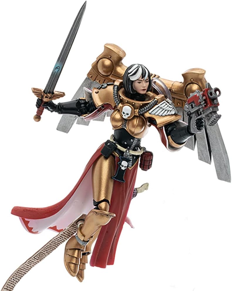 JoyToy 40K Adepta Sororitas Geminae Superia 2 figurine à collectionner à l'échelle 1:18
