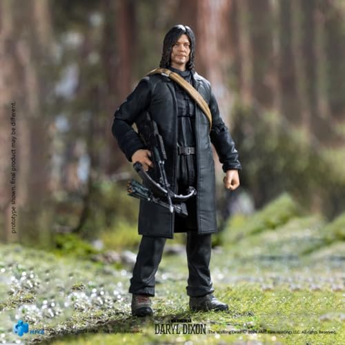 Hiya Full Set: Daryl Dixon, figura de acción masculina en miniatura a escala 1:18