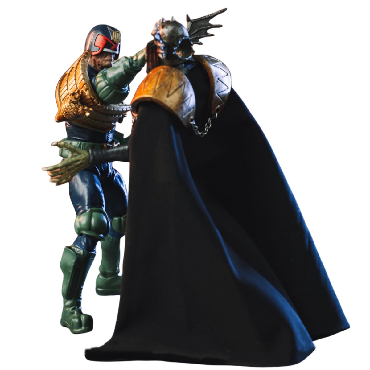 Figura coleccionable Hiya: Miniatura exquisita, Juez Dredd: Mirada al Puño de Dredd, Figura de acción en miniatura a escala 1:18 EMJ0252