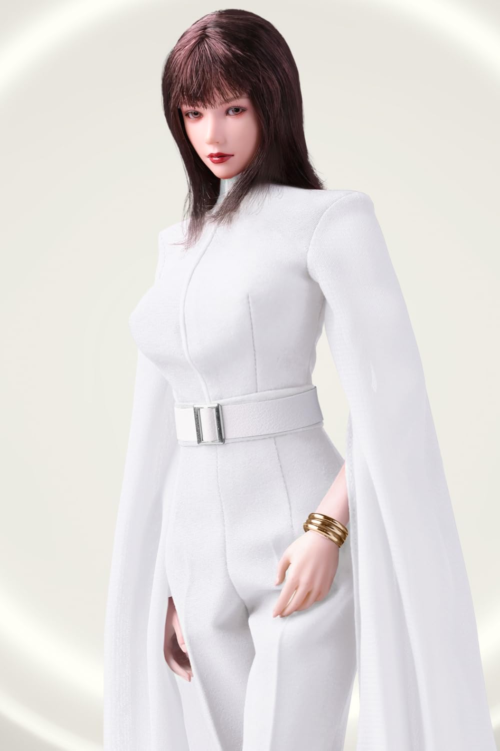 Ropa para muñeca a escala 1/6: Conjunto de vestido de noche para figura de acción coleccionable de 12 pulgadas