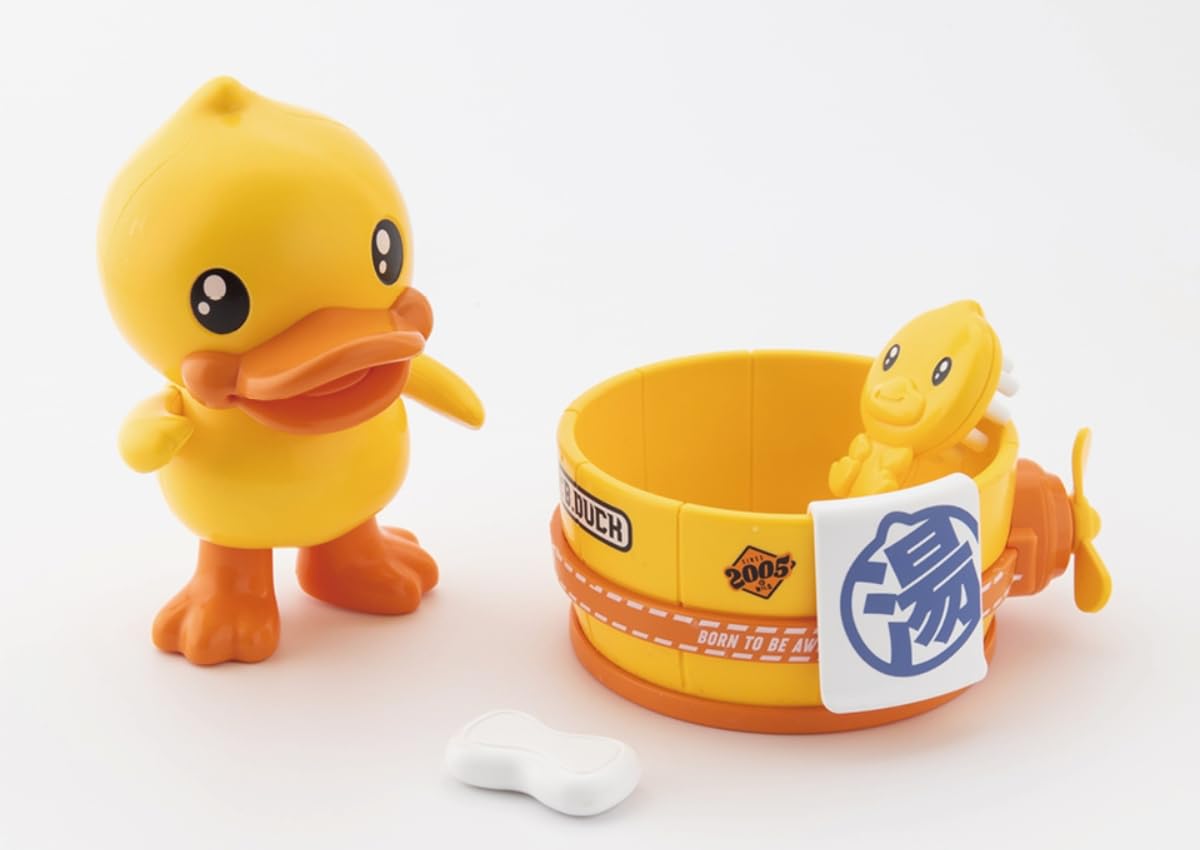 Kits de modelos de plástico B.Duck × SOSKILL: Figuras de acción coleccionables de patos pequeños XHY