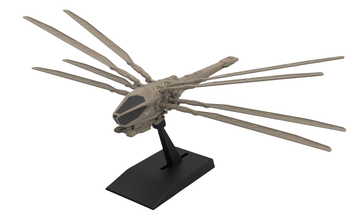 Kits de modelos de plástico Meng: Ornitóptero Harkonnen, figuras coleccionables con separación de color sin pegamento