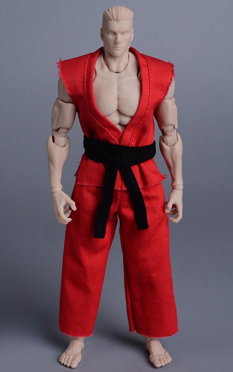 Figura de acción coleccionable de 6 pulgadas ATStory a escala 1/12. Ropa para muñeca: traje de combate y cinturón.