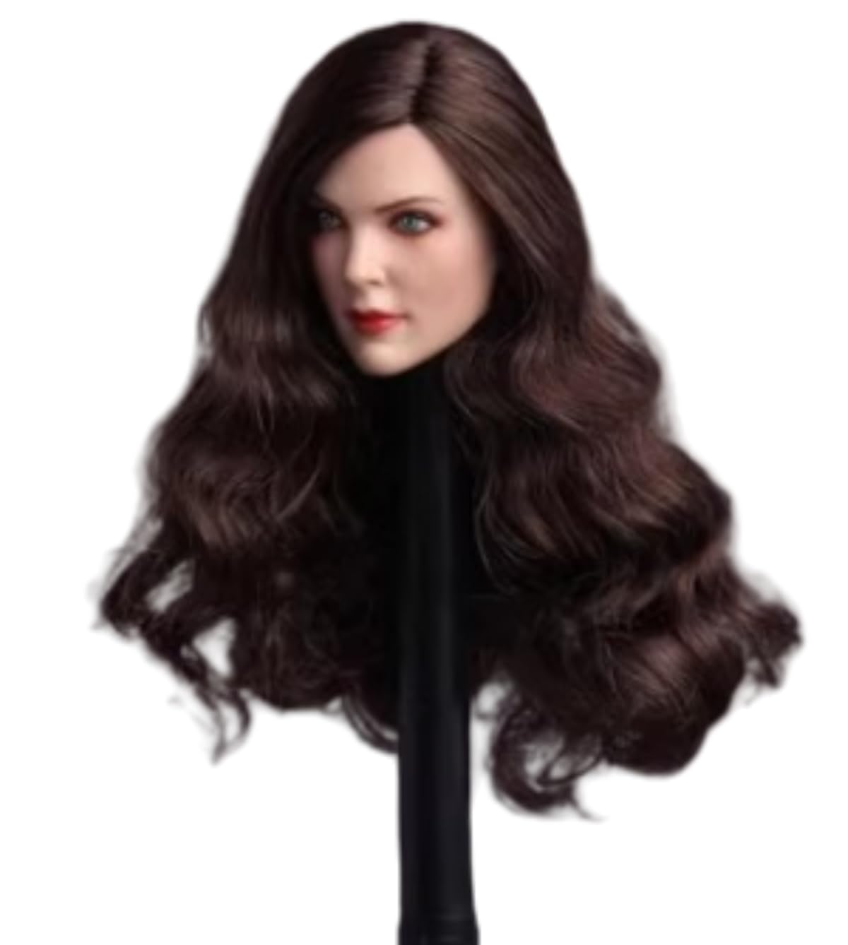 Escultura de cabeza femenina a escala 1:6, escultura de cabeza de niña europea para figuras de acción de 12 pulgadas GC006A