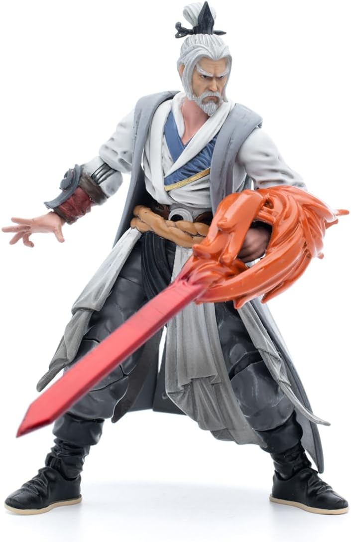 JoyToy Figurines d'action militaires de science-fiction à l'échelle 1/18 Ensemble complet Dark Source Battle for The Stars Series-JiangHu Blade Master of Taichang Sect Ao Gongsun