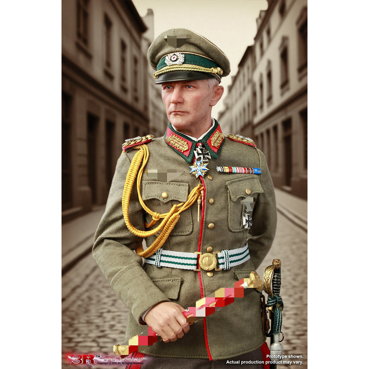 DID 3R WWII German Generalfeldmarschall - Fedor von Bock 1/6 Scale Action Figure