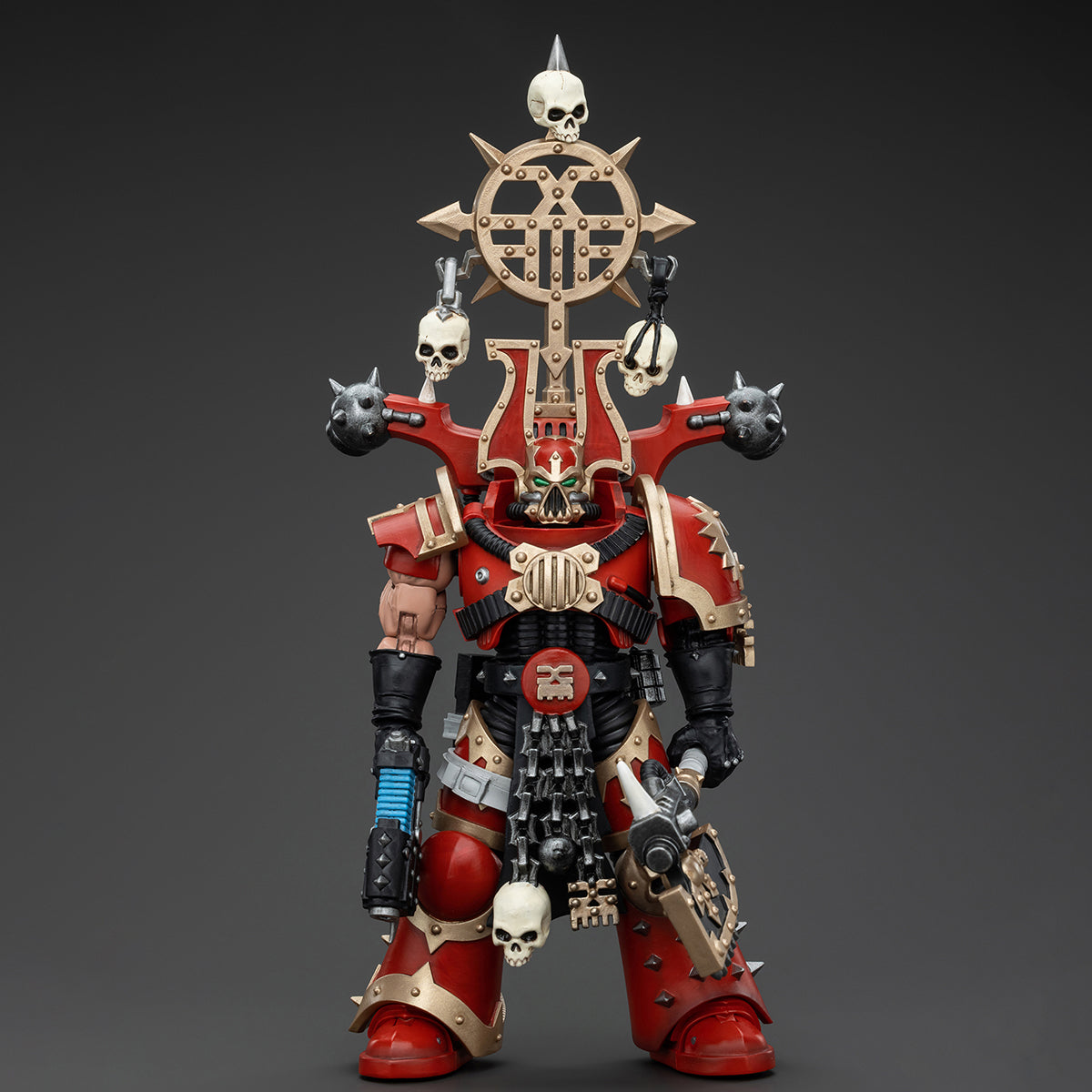 JOYTOY Warhammer 40K 1/18 World Eaters Khorne Berzerker with Berzerker lcon Action Figure