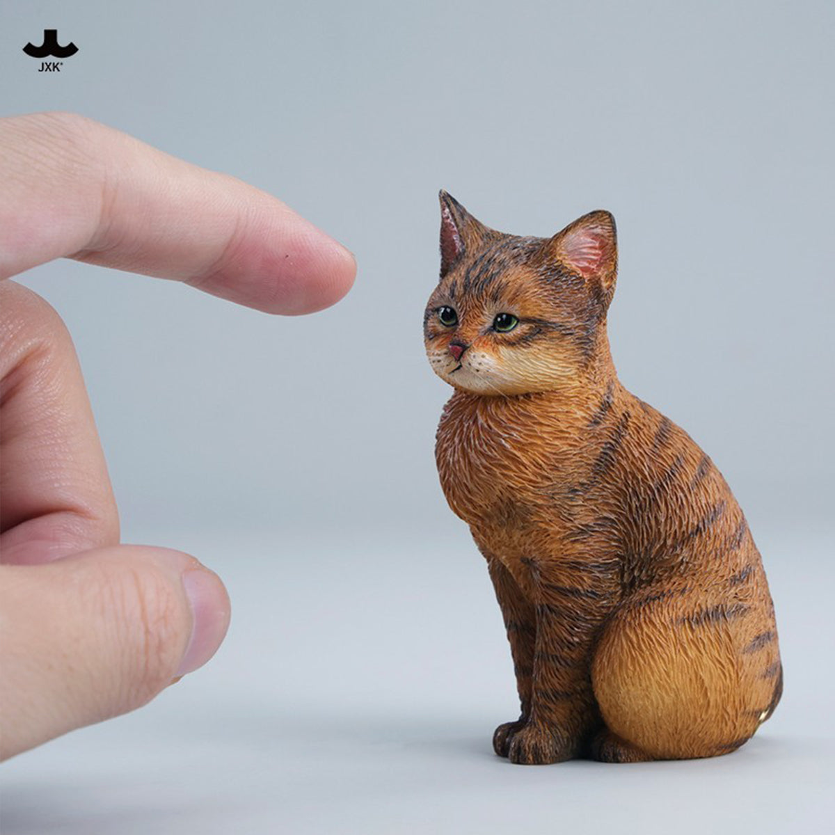 JXK JXK352 Well-behaved Sitting Cat 1/6 Scale Resin Animal Figurine