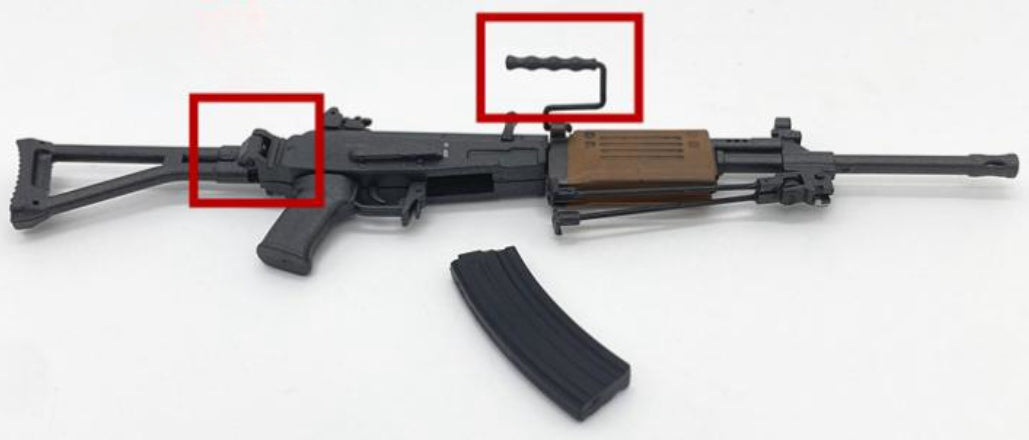 ZYTOYS Galil ARM Model 1/6 Scale Doll Accessory Fit Action Figure