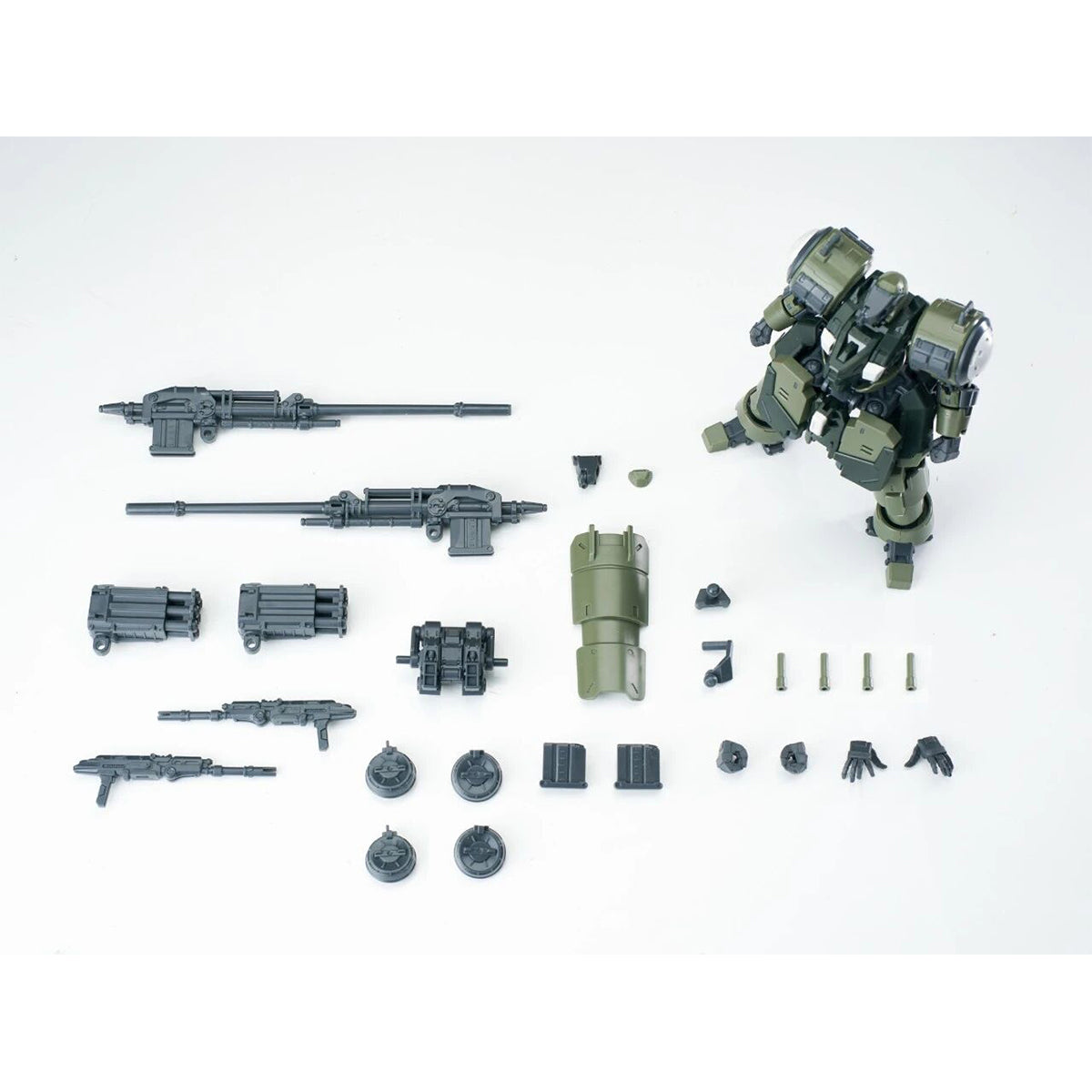 Sheik Mainland Super Cavalry Artillery-Type Zarov (Green) 1/144 Scale Assembly Model Kits