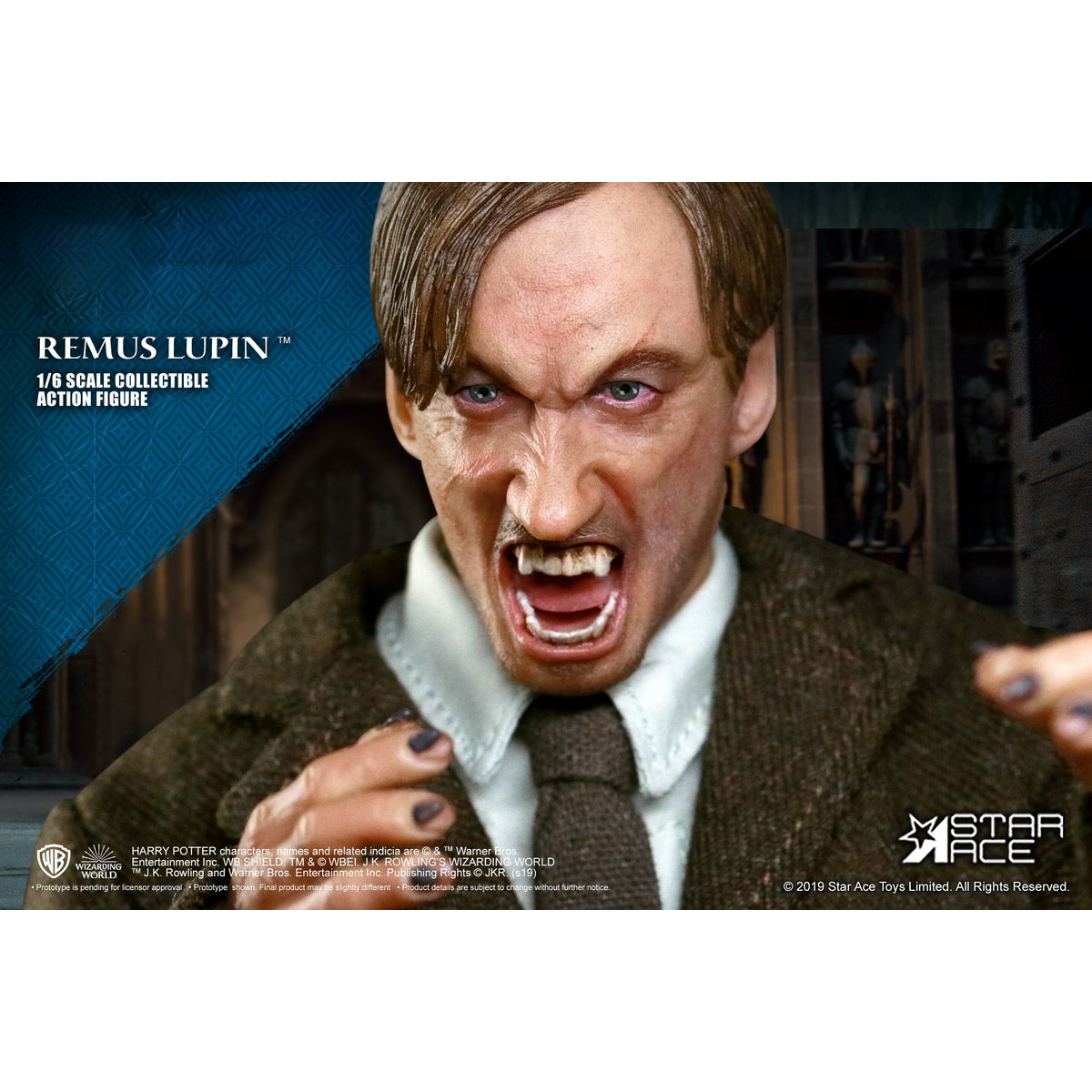 STAR ACE Toys Harry Potter: LuPin Professor Deluxe Ddition Action Figure