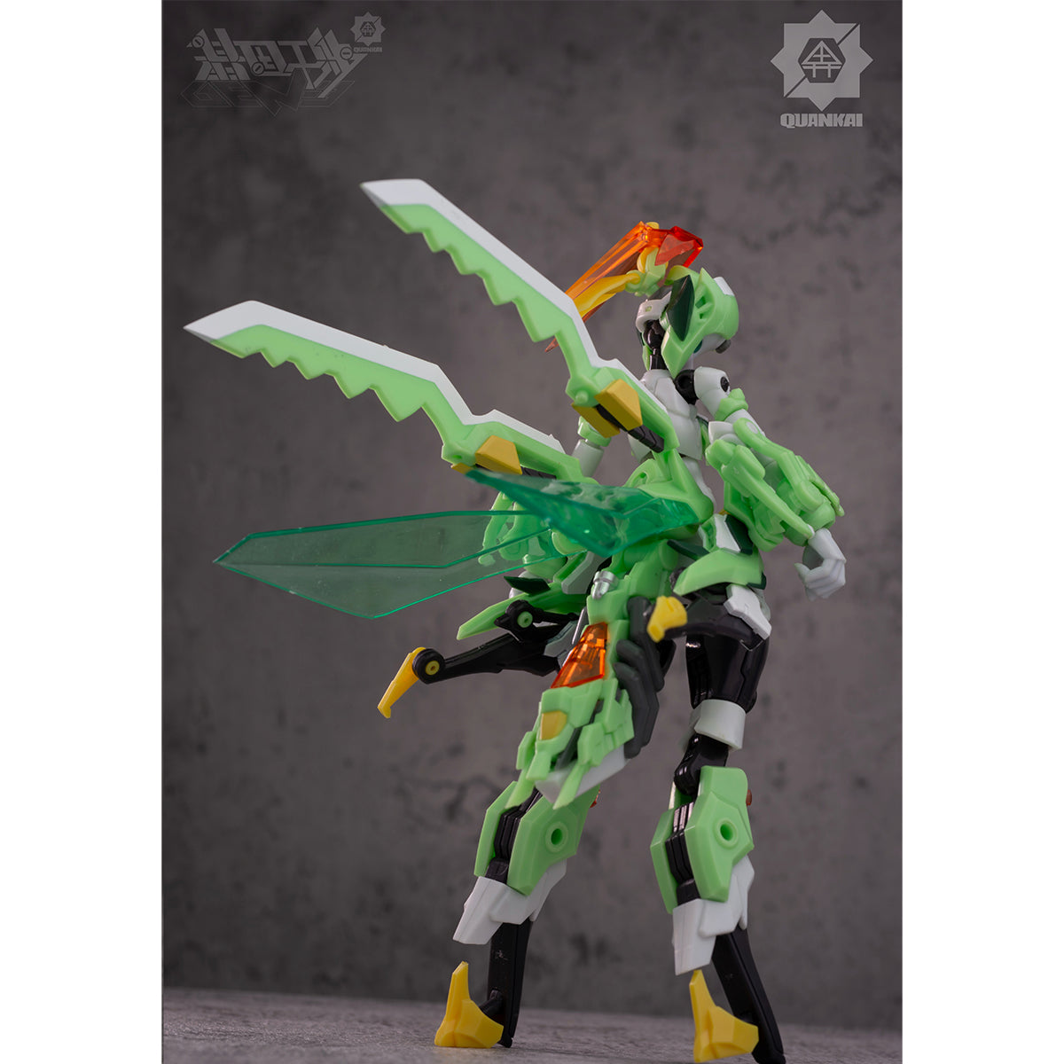 Quankai Studio Gene Interference Series Mantis Armor Suit Mantis Girl QK-TL-001 Assembly Model Kit
