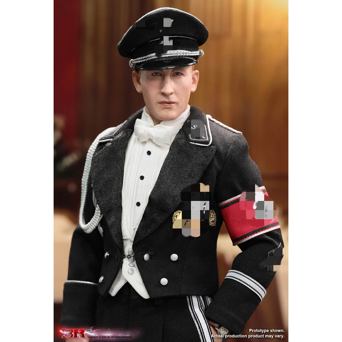 3R Reinhard Heydrich WWII German SS-General GM657 (Ceremonial Dresses Ver) 1/6 Scale Action Figure
