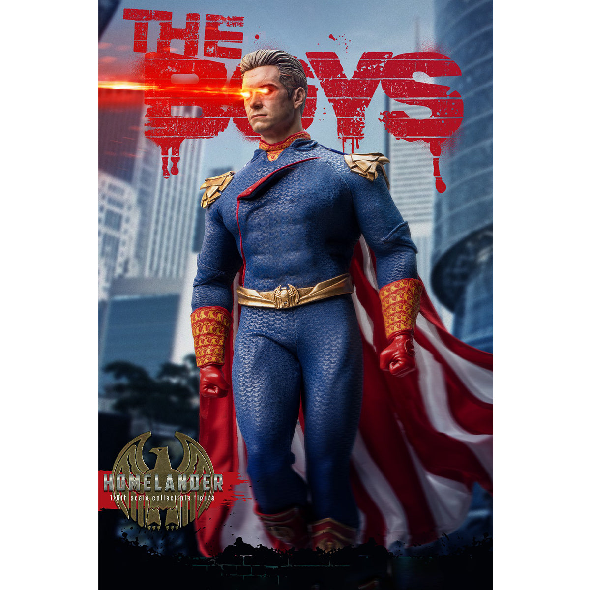 STAR ACE Toys The Boys: Homelander Deluxe Edition Action Figure