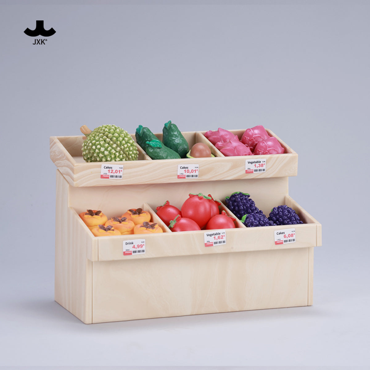 JXK, Tropical Cat Stand, Static Cat Animal Figurine