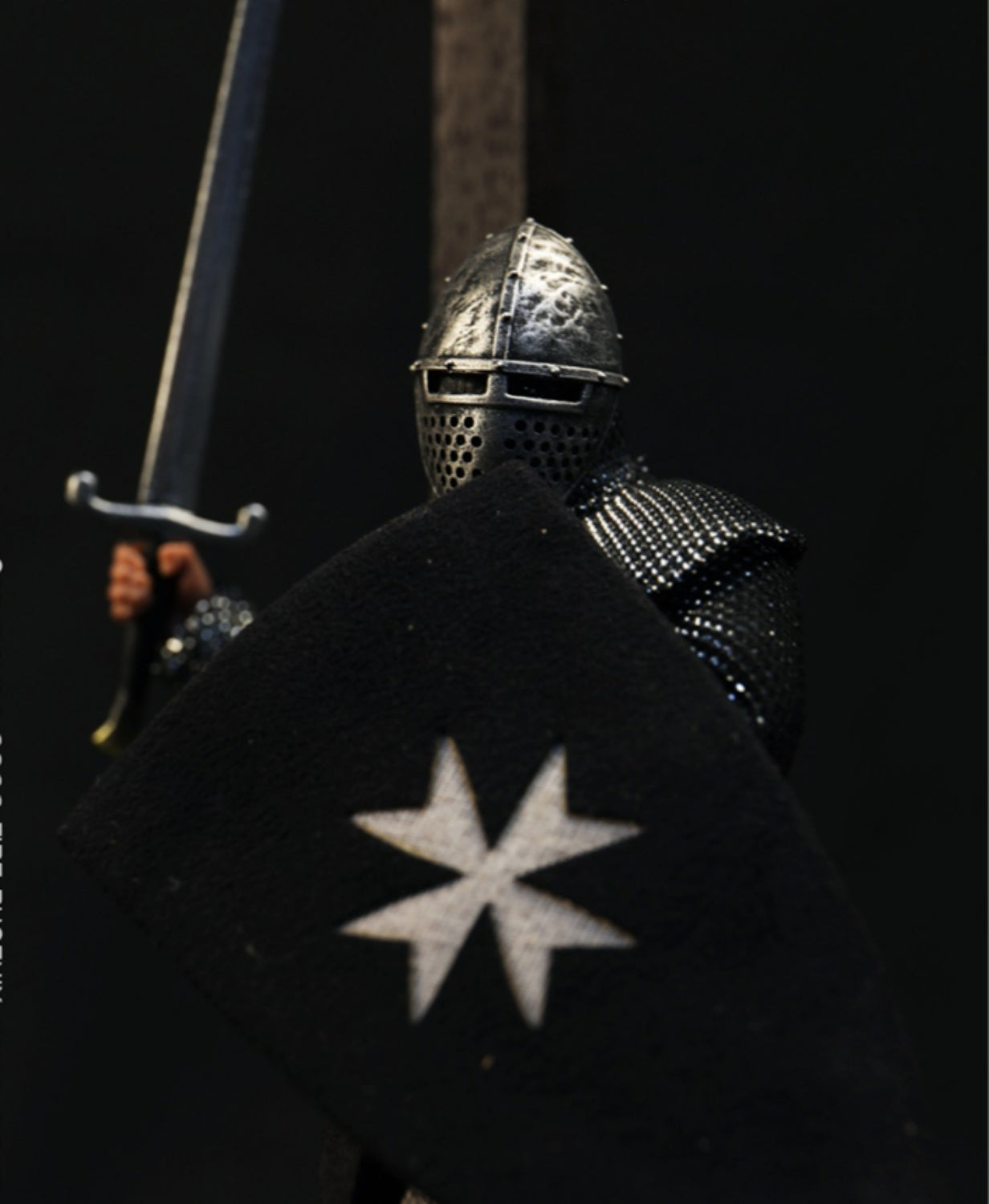 Figura de acción coleccionable de Fire Phoenix: Caballeros del Hospital Medieval, miniatura a escala 1:12 FP016 (Caballeros del Hospital FP016)