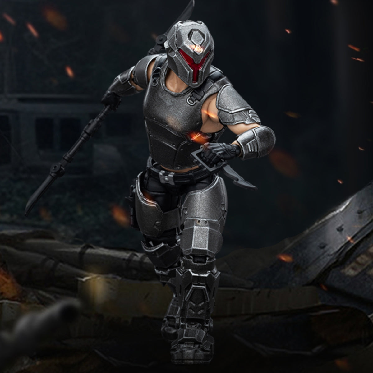 Figurine de collection JoyToy Hardcore Coldplay : Pack promotionnel Army Builder, figurine 24, échelle 1:18, JT9701