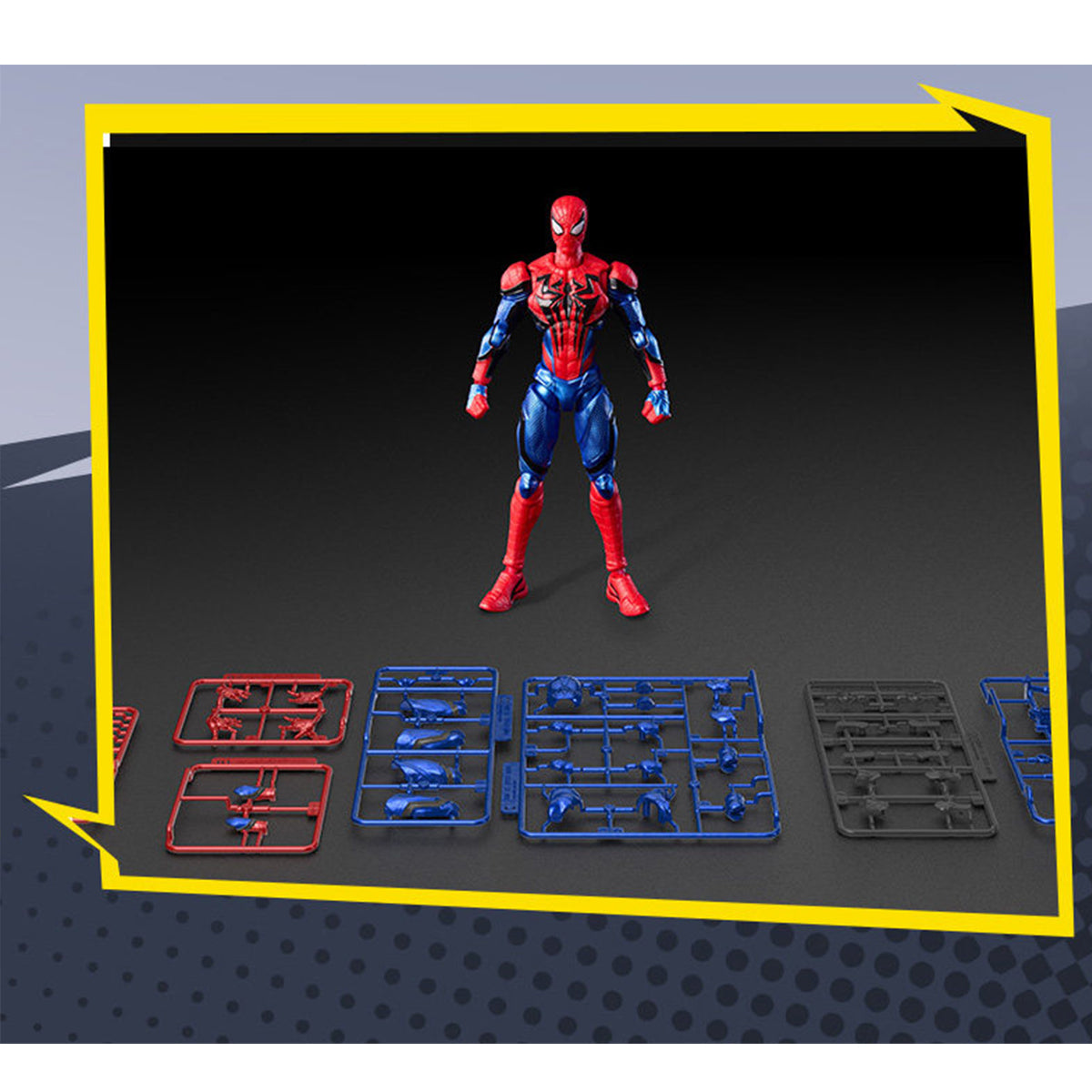 BLOKEES Marvel Rivals Champion Class Spider-Man CC-06 & Venom CC-07 Assembly Model Kit