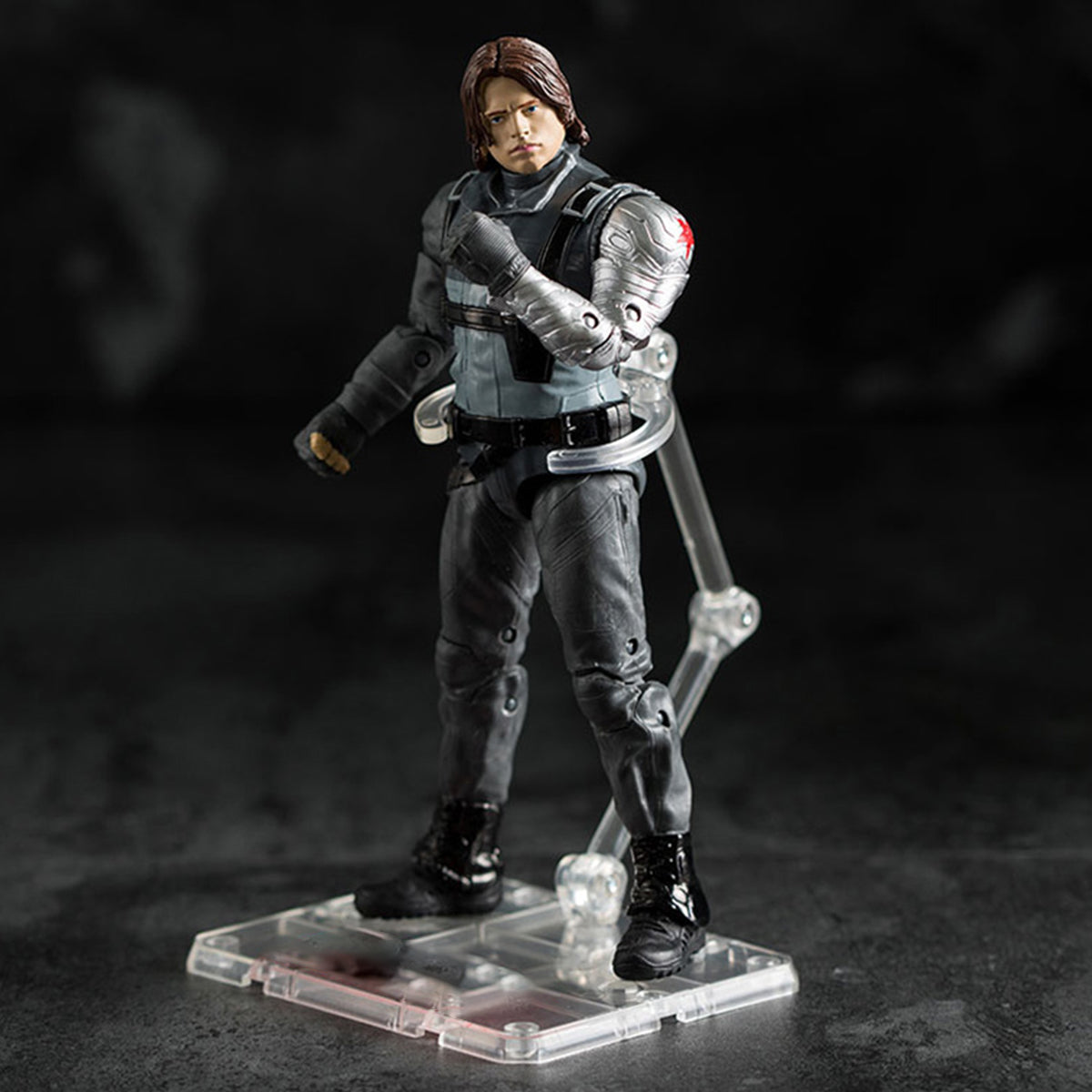 ZD Toys Action Figure Full Set: 7-inch Articulated Classic Series with Stand Version: Winter Soldier