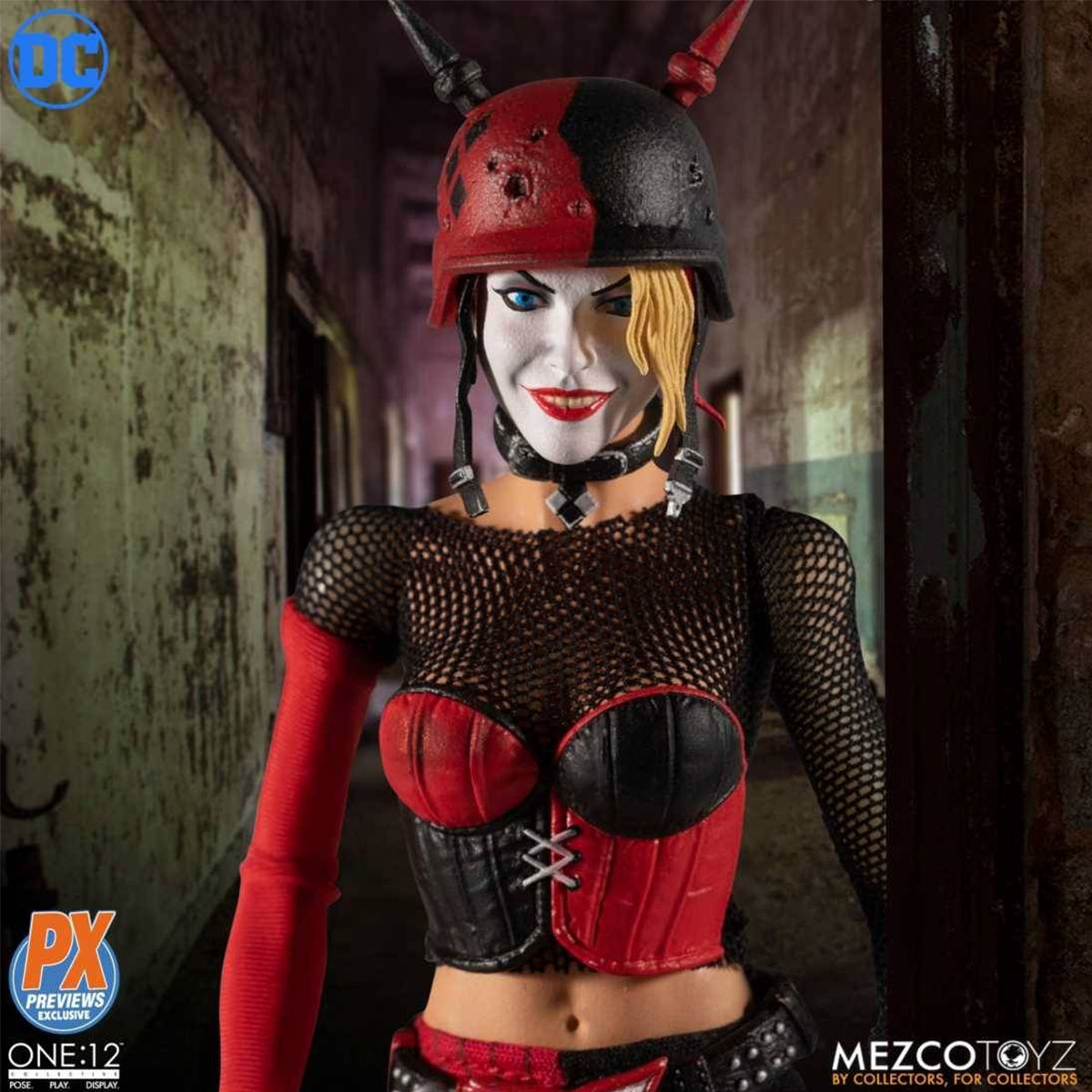Mezco Toyz One:12 Collective Harley Quinn (Playing For Keeps) PX AF SEP198653 1/12 Scale Action Figure