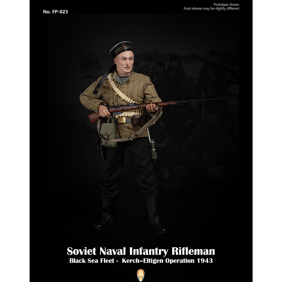 Facepoolfigure Soviet Naval ifantry Rifleman Black Sea Fleet 1/6 Scale Action Figure