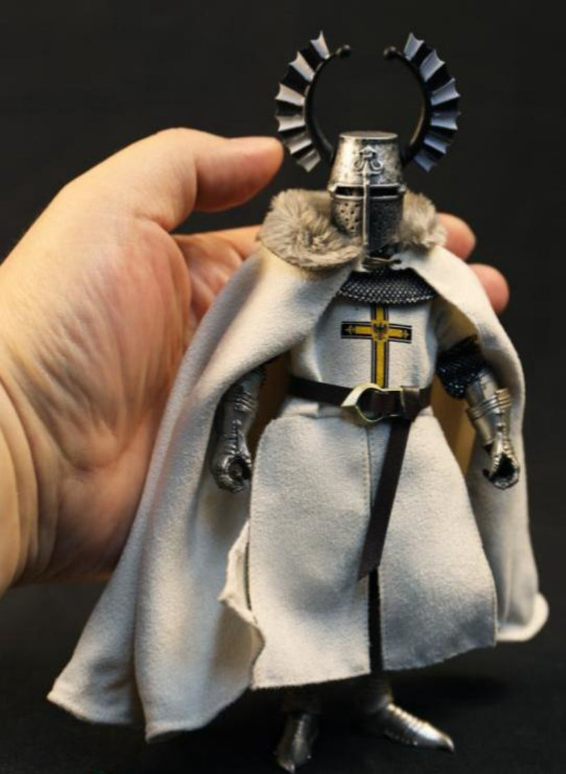 Fire Phoenix Collectible Action Figure: Medieval Teutonic Knights, 1:12 Scale Miniature Figurine FP015