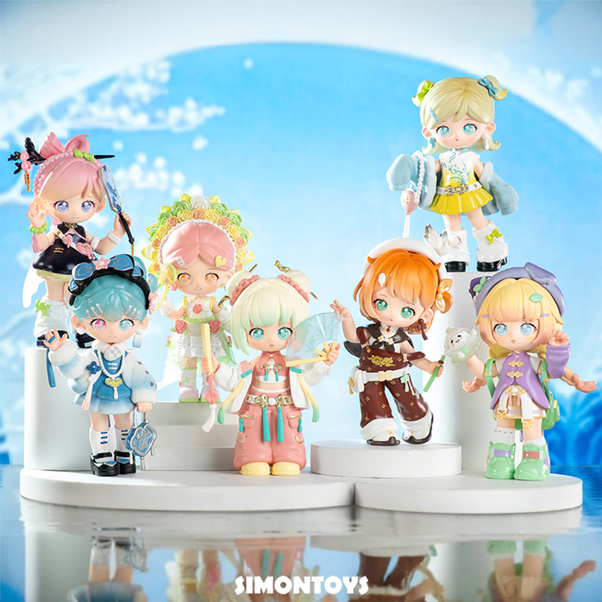 Simontoys TEENNAR Eastern Overture Eastern Prelude Blind Box Figure