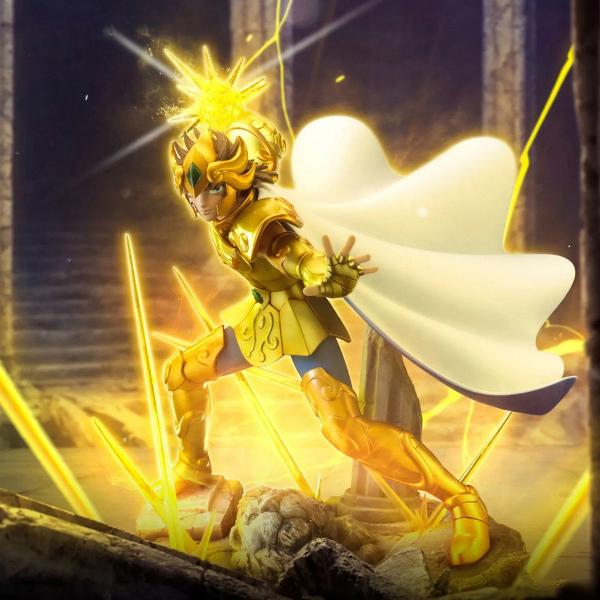Iron Studios Saint Seiya - Leo Aiolia Art Statue