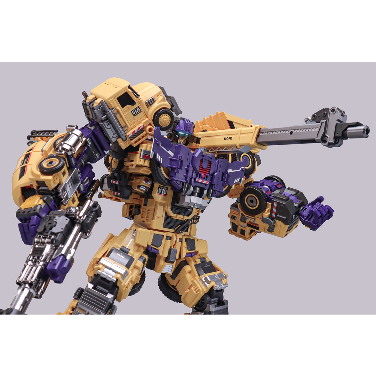 Mecha Invasion GLA-01-06Y Titan of Creation Yellow Edition Set Transformable Action Figure