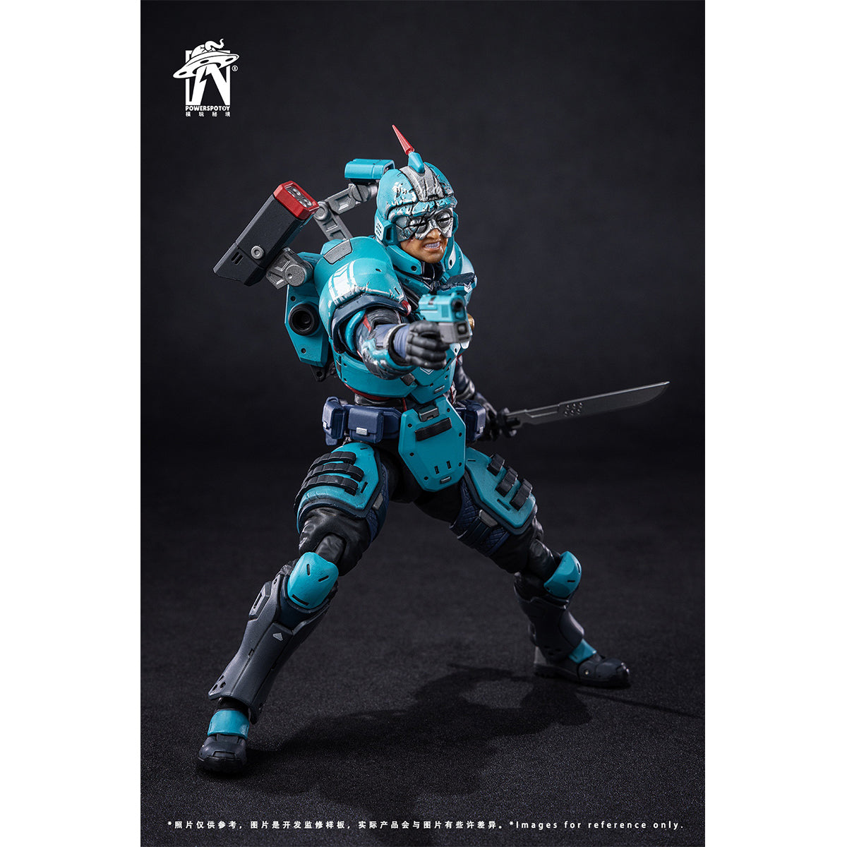 Powerspotoy Xpedion Steel Thunder Special Force Tactical ARM 1/12 Scale Action Figure & Diorama Base