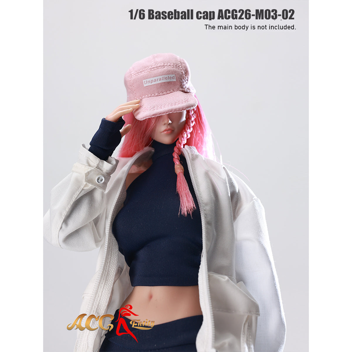 JIAOUDOLL Baseball Cap Trendy Peaked Cap ACG26-M03-02 1/6 Scale Doll Accessory Fit Action Figure