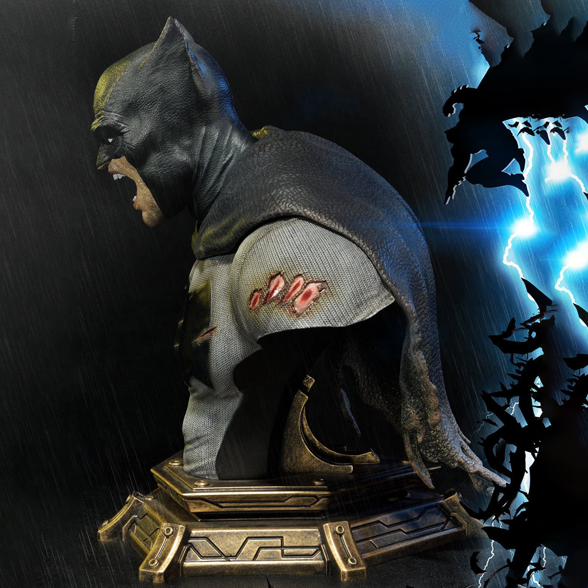 Prime 1 Studio, Batman Bust, TDKR Edition, 10.5 Inches Statue Figurine