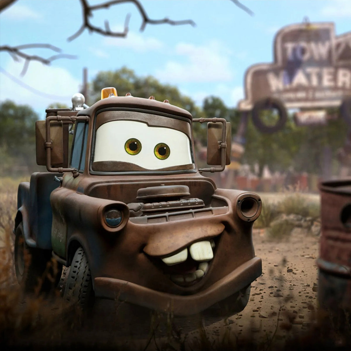 Iron Studios Cars - Mater Art Statue