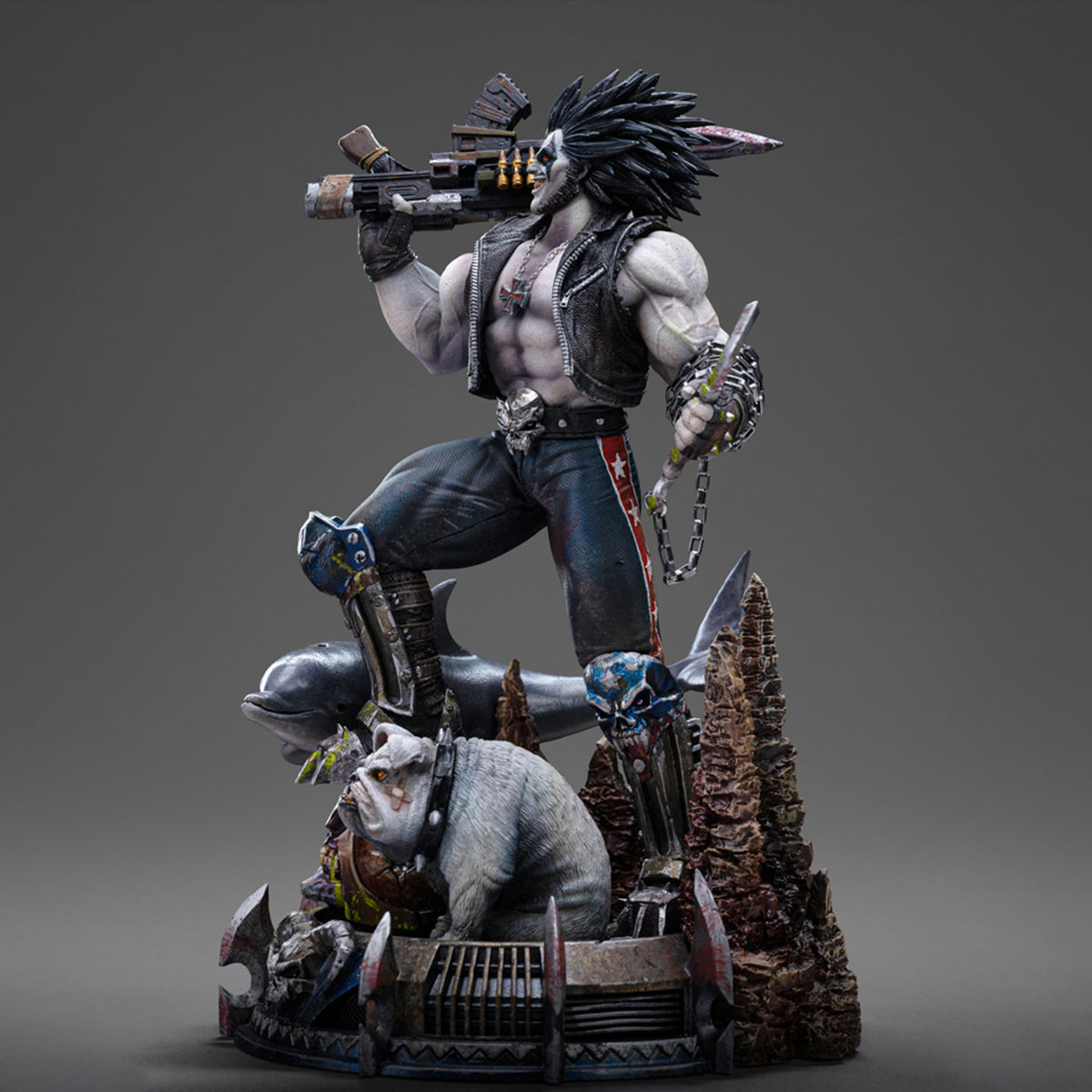 Iron Studios Lobo Unleashed Art Statue