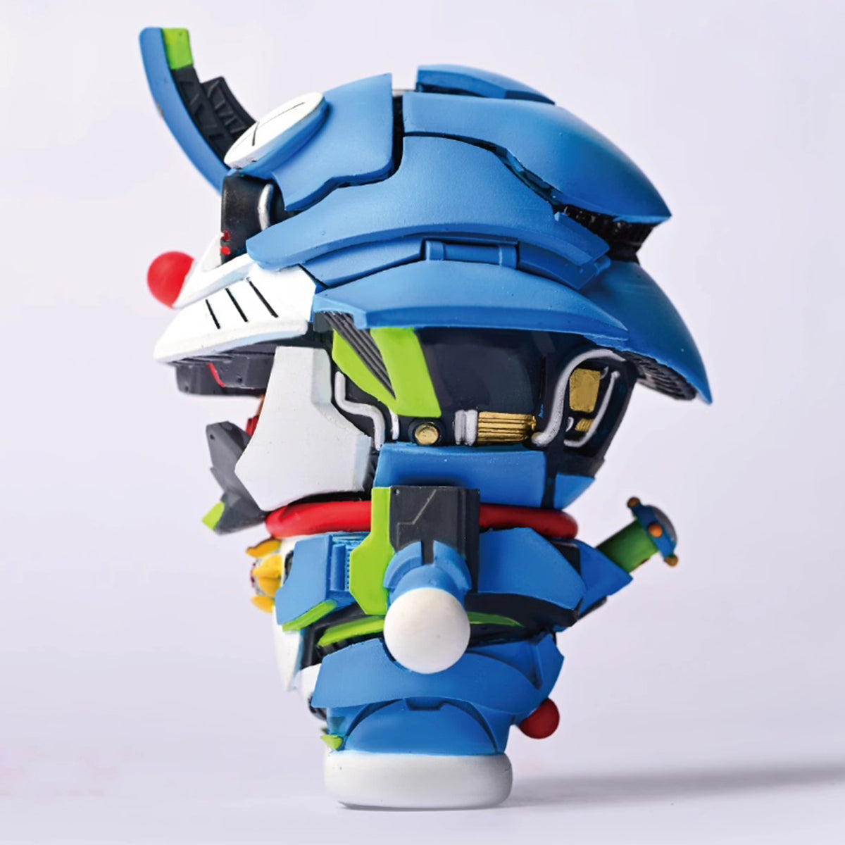 Bid Toys, Block Cat 3D Model Figure Character/Robot/Base Scene, Art Figurine