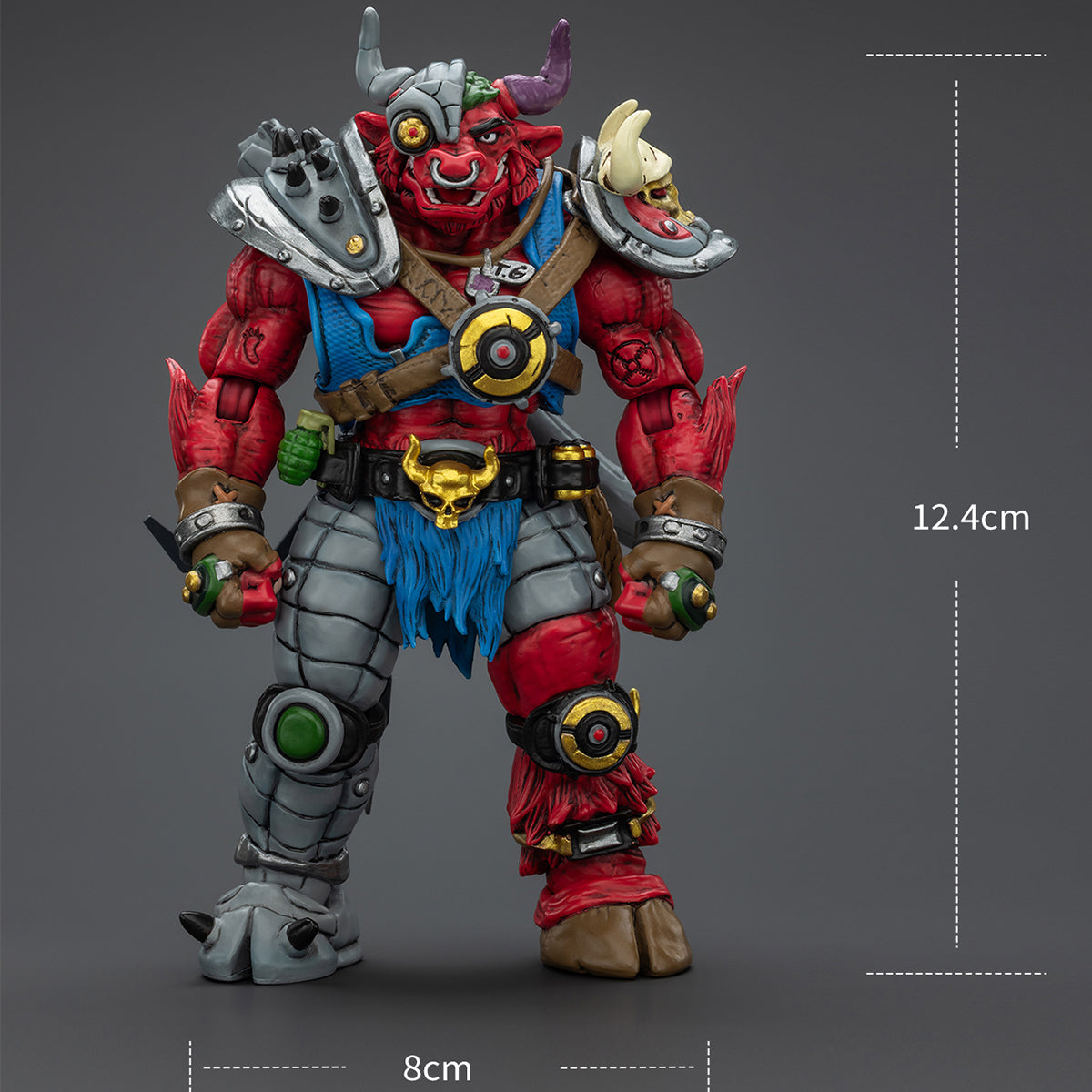 JOYTOY 1/18 TMNT-Dirtbag/Groundchuck/Rahzar Action Figures
