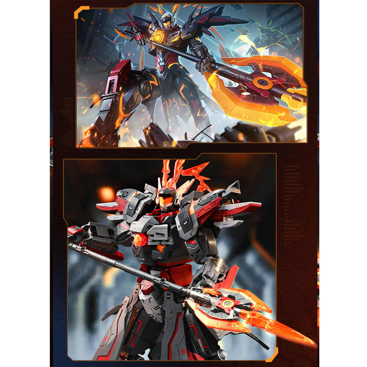 Fondjoy, Honor of Kings: Lv Bu/Xiahou Dun/Zhao Yun/Mozi/Kai/Hou Yi/Dun Shan/Sun Wukong, Assembly Model Kits