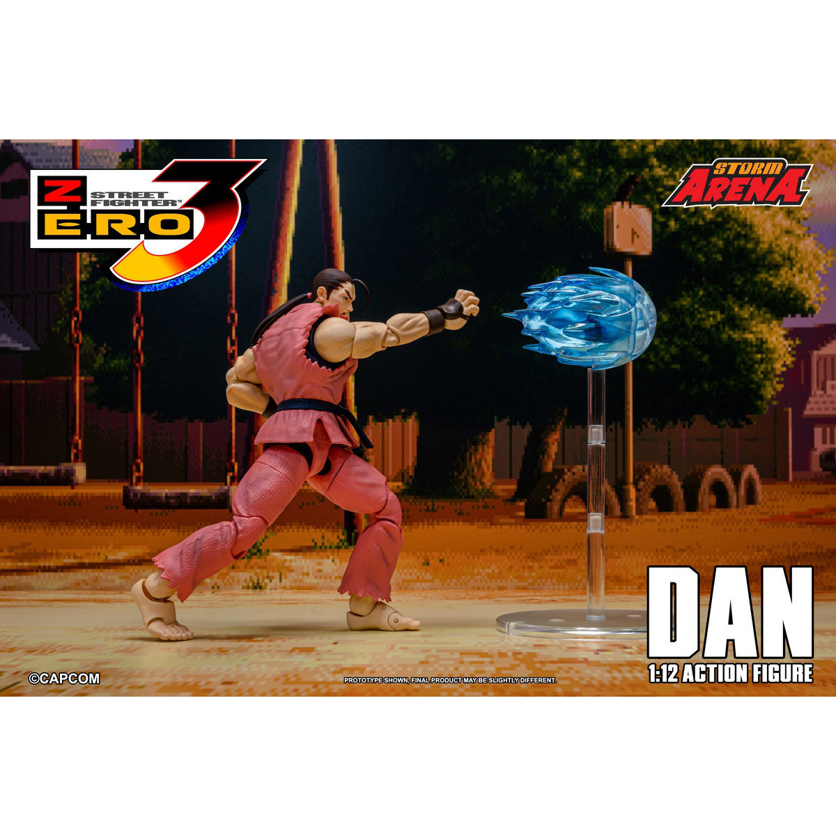 Storm Collectibles Street Fighter Zero 3: DAN 1/12 Scale Action Figure