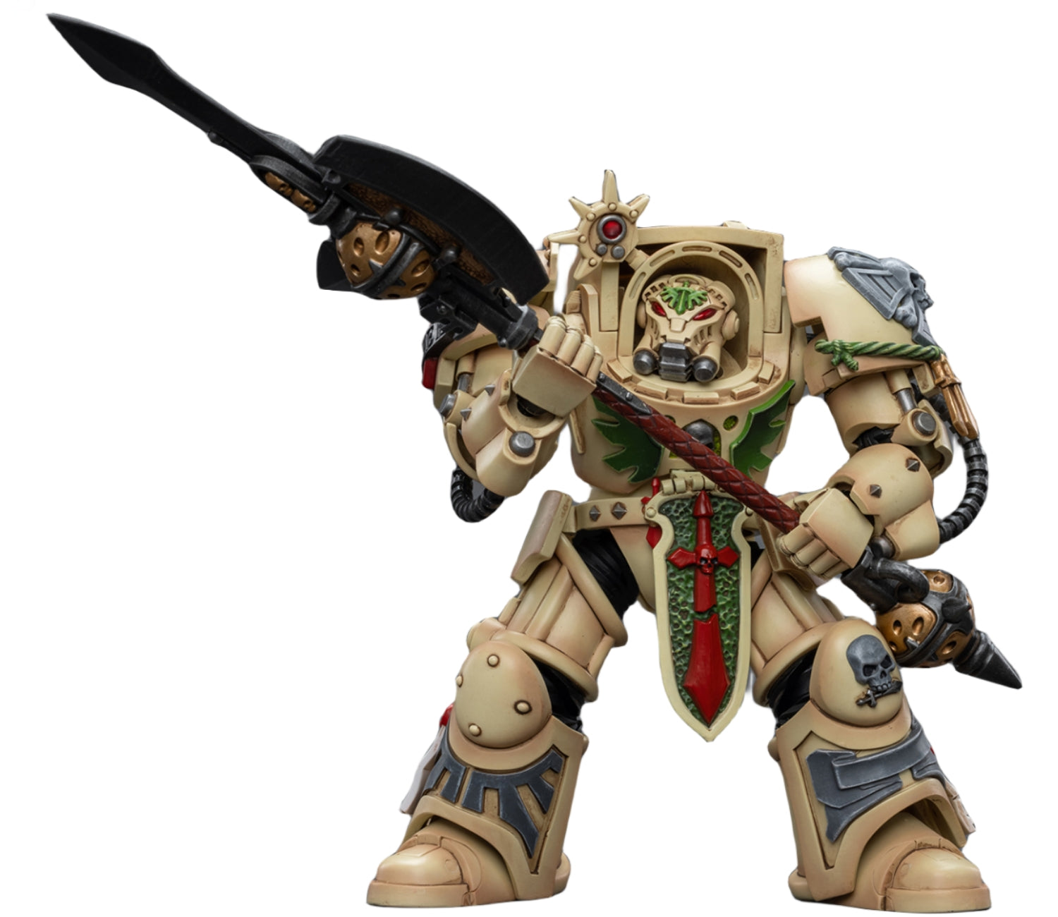 Figurine de collection JoyToy JT9183 40K : Champion de l'Aile de mort des Dark Angels, échelle 1:18