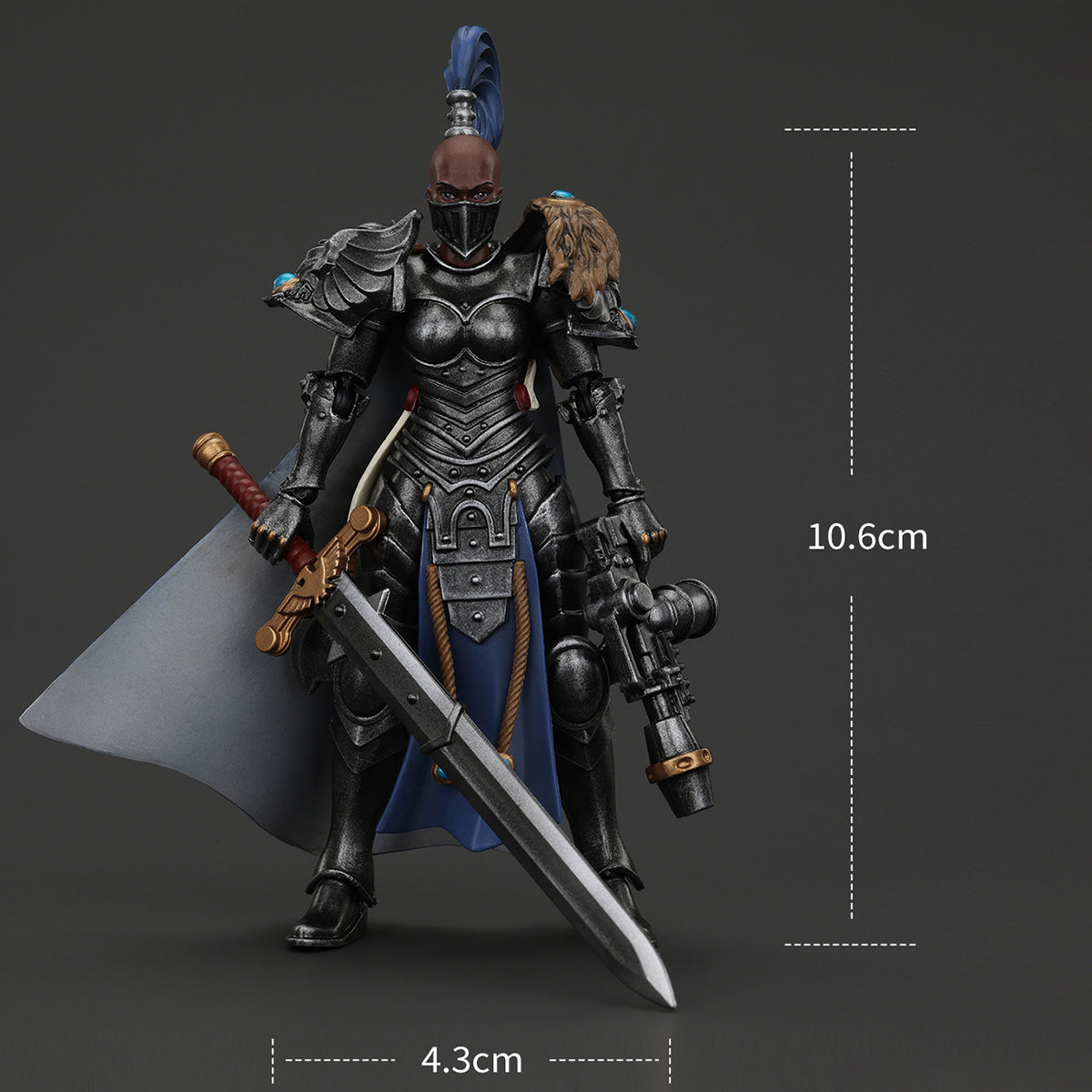 JOYTOY Warhammer The Horus Heresy 1/18 Sisters of Silence Argent Lynx Vigilator Cadre Vigilator 2 JT00843 Action Figures