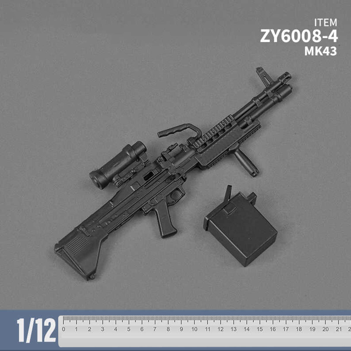 ZYTOYS, Weapon Pack, Doll Accessory for 6-inches Action Figurine