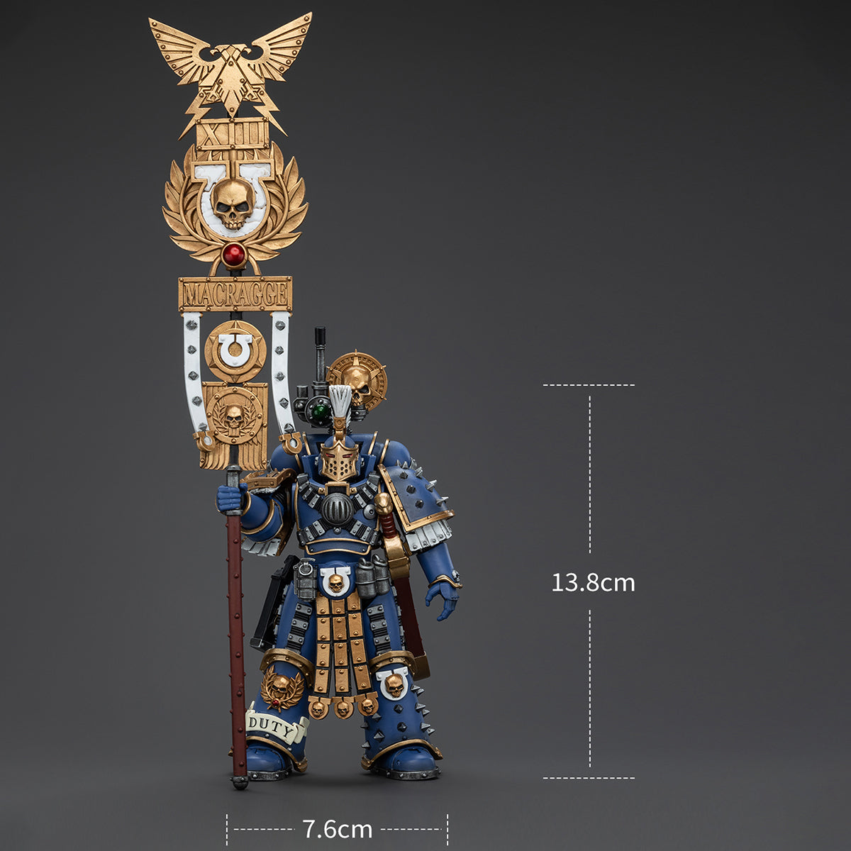 JOYTOY Warhammer The Horus Heresy Ultramarines Remus Ventanus Action Figure